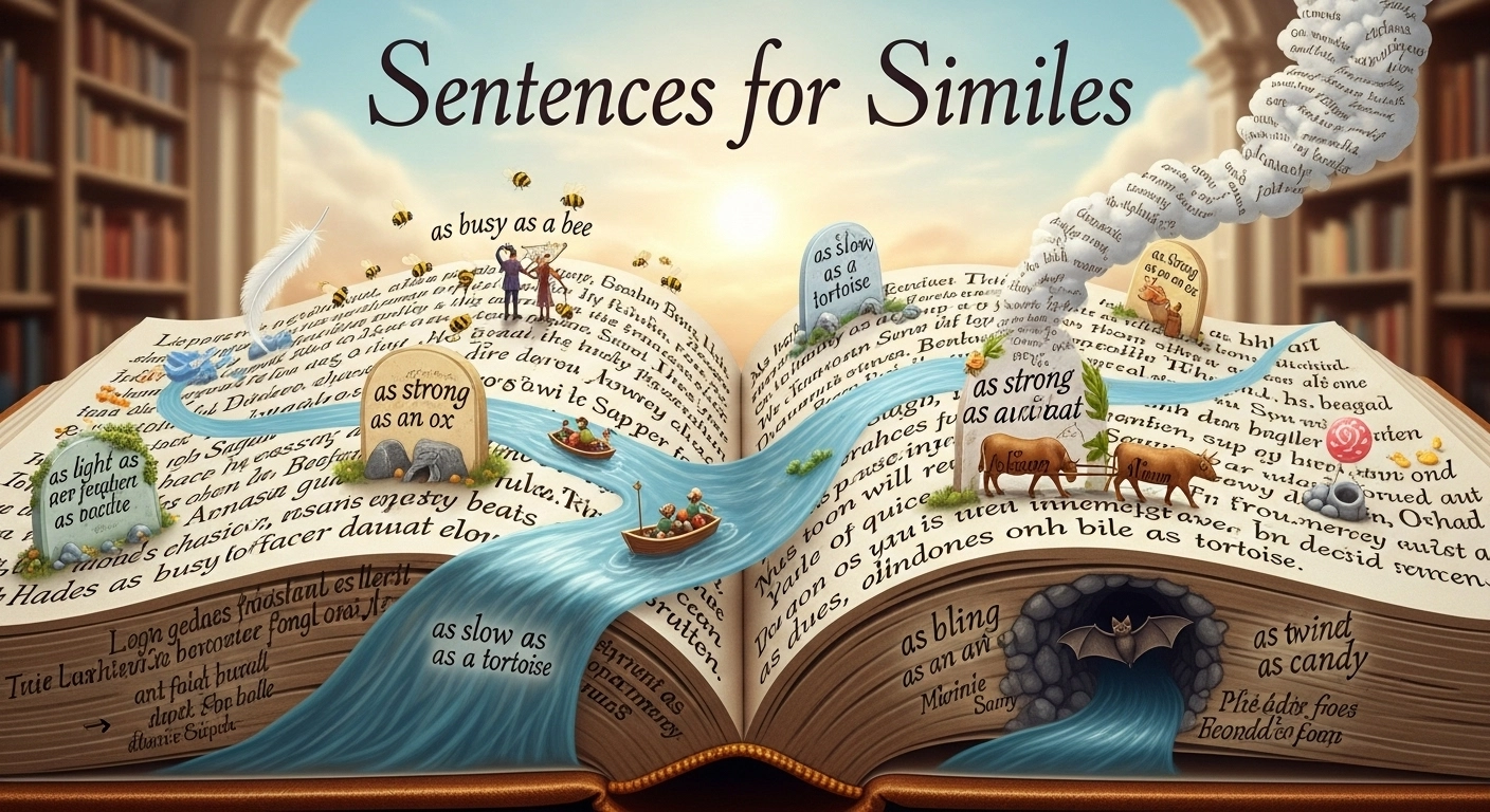 Sentences for Similes
