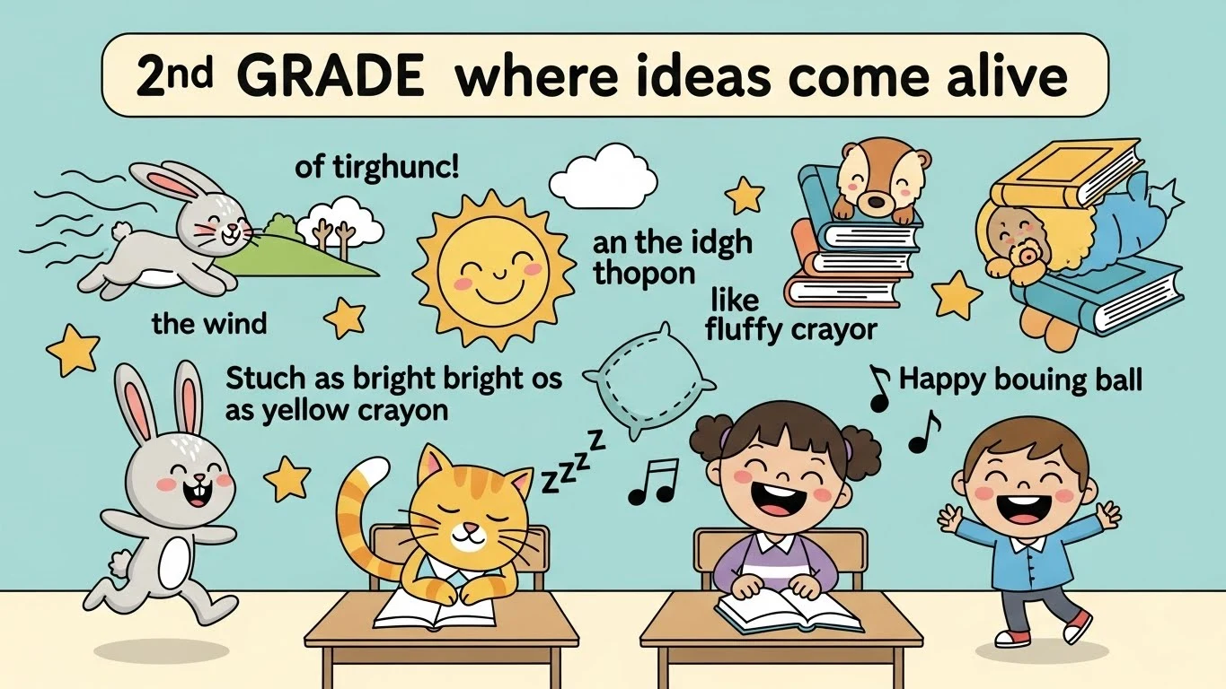 Similes for 2nd Grade