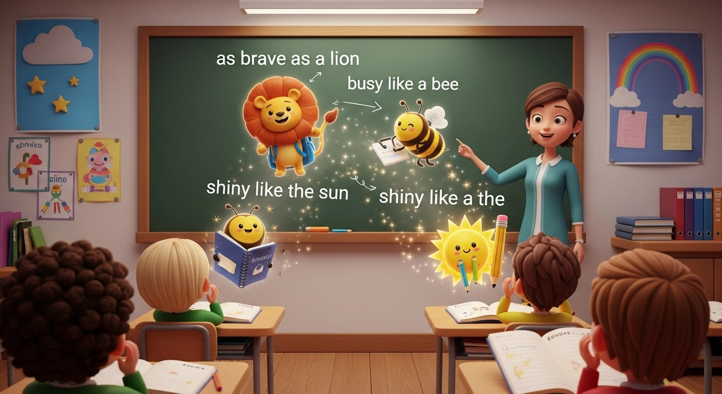 Similes for 4th Grade