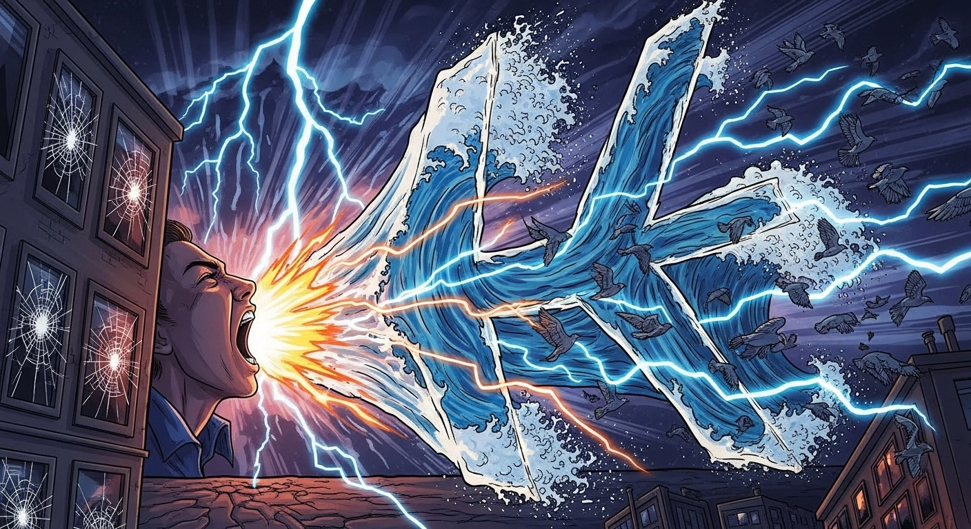 Similes for Being Loud