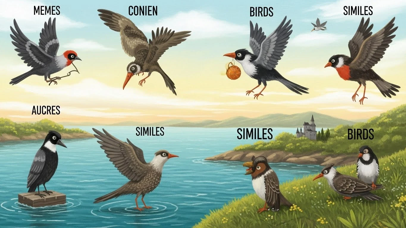 Similes for Birds