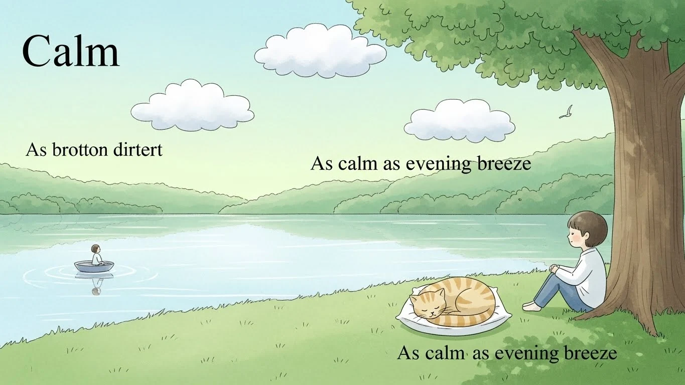 Similes for Calm