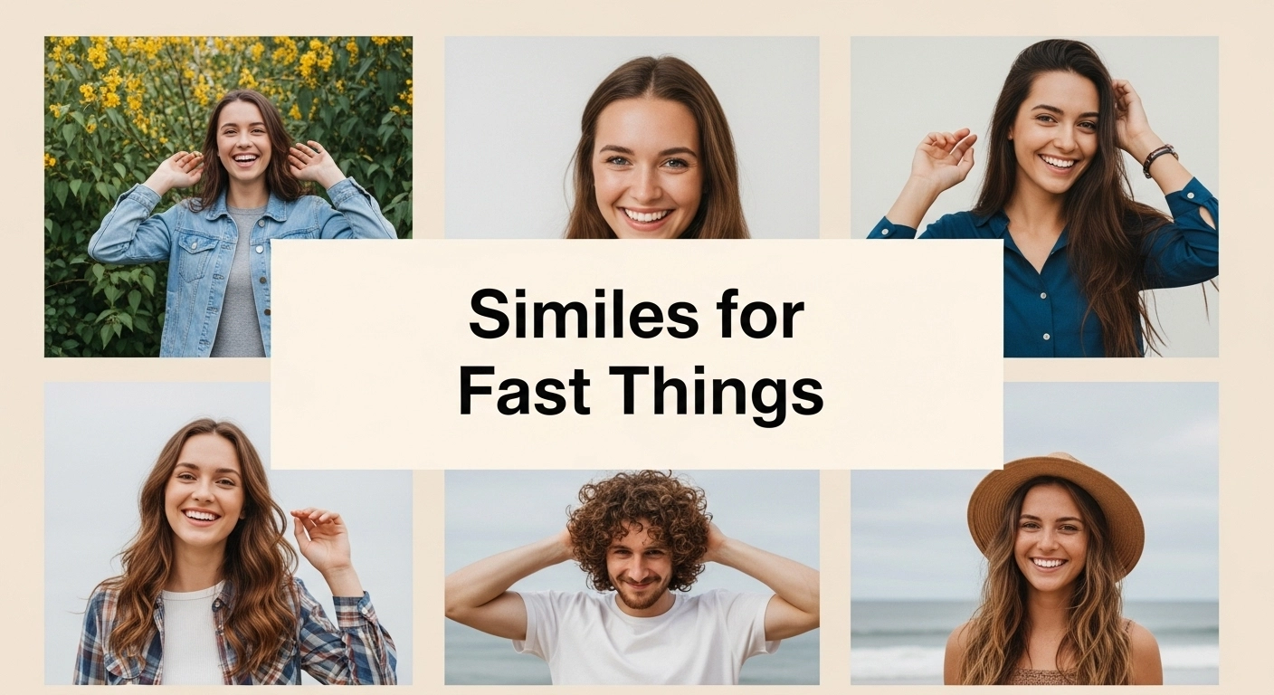 Similes for Fast Things