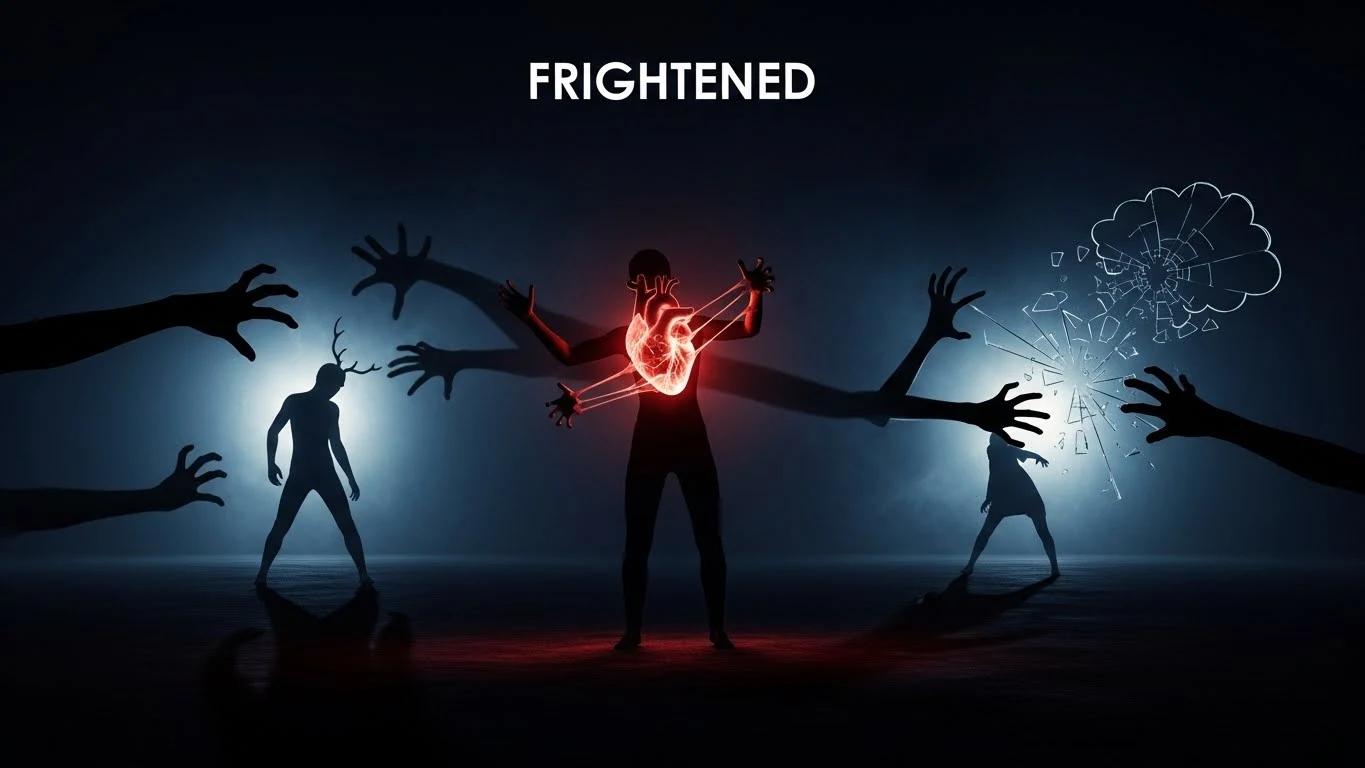 Similes for Frightened