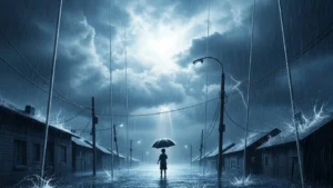 Similes for Heavy Rain