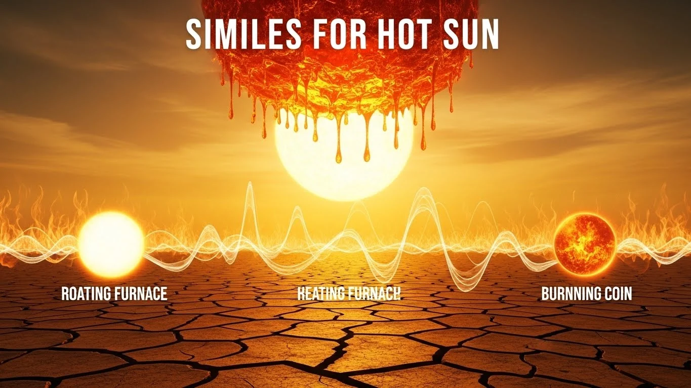 Similes for Hot Sun