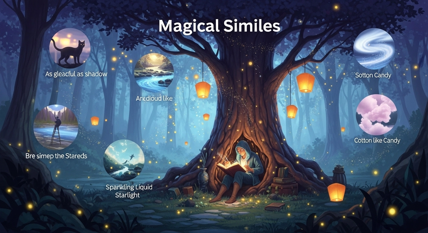 Similes for Magical