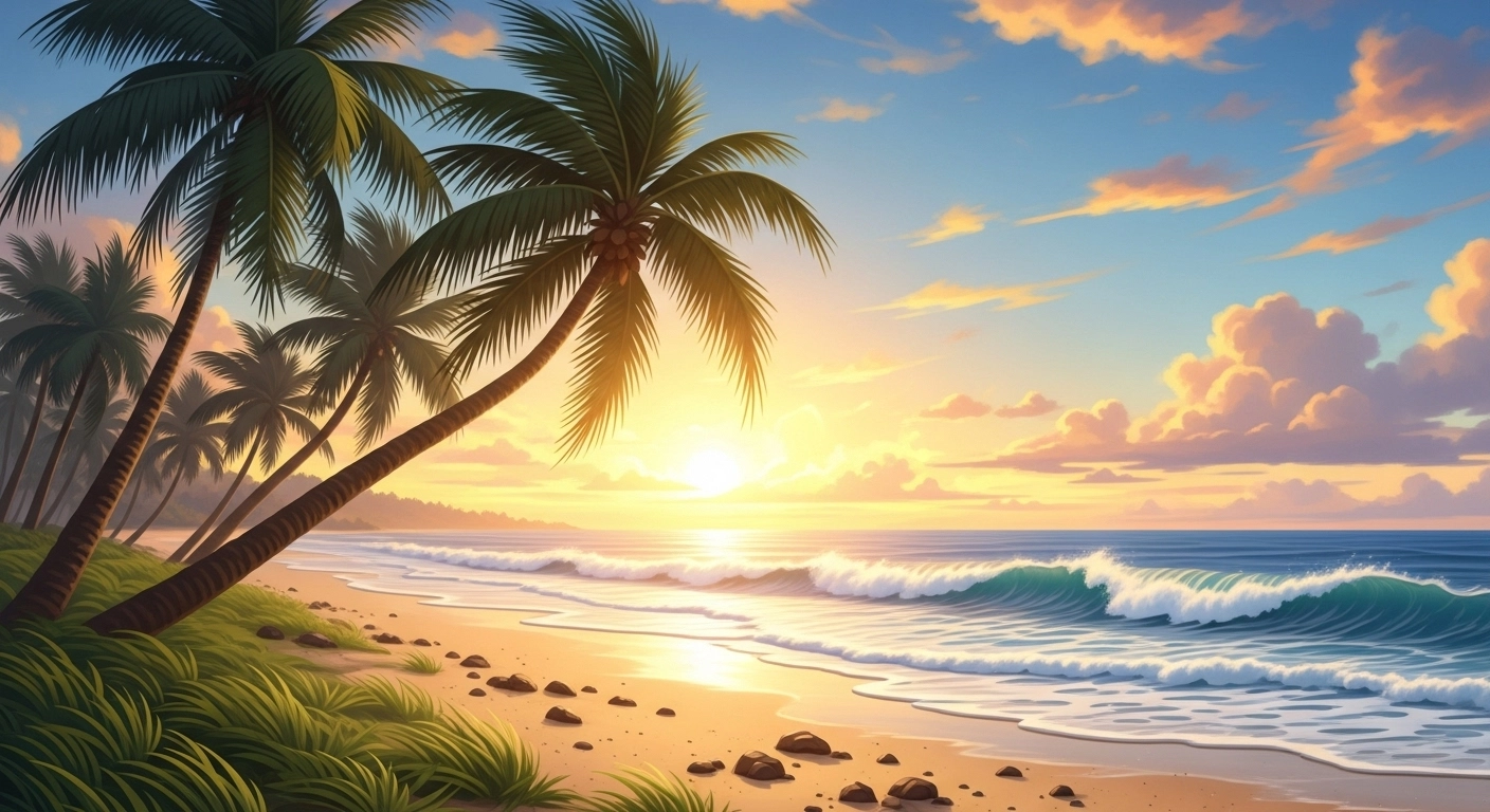 Similes for Palm Trees