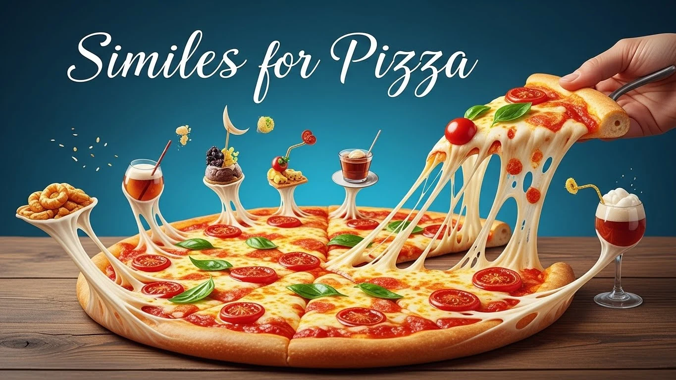 Similes for Pizza