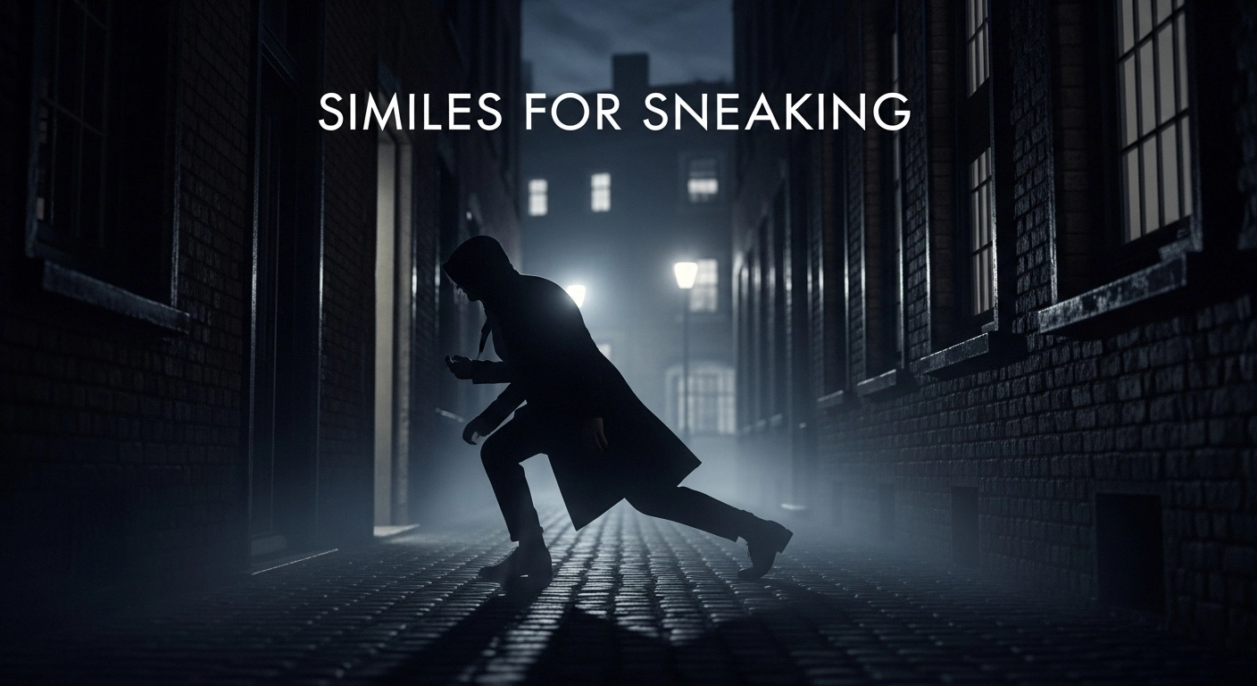 Similes for Sneaking