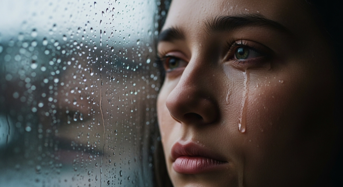 Similes for Tears Falling