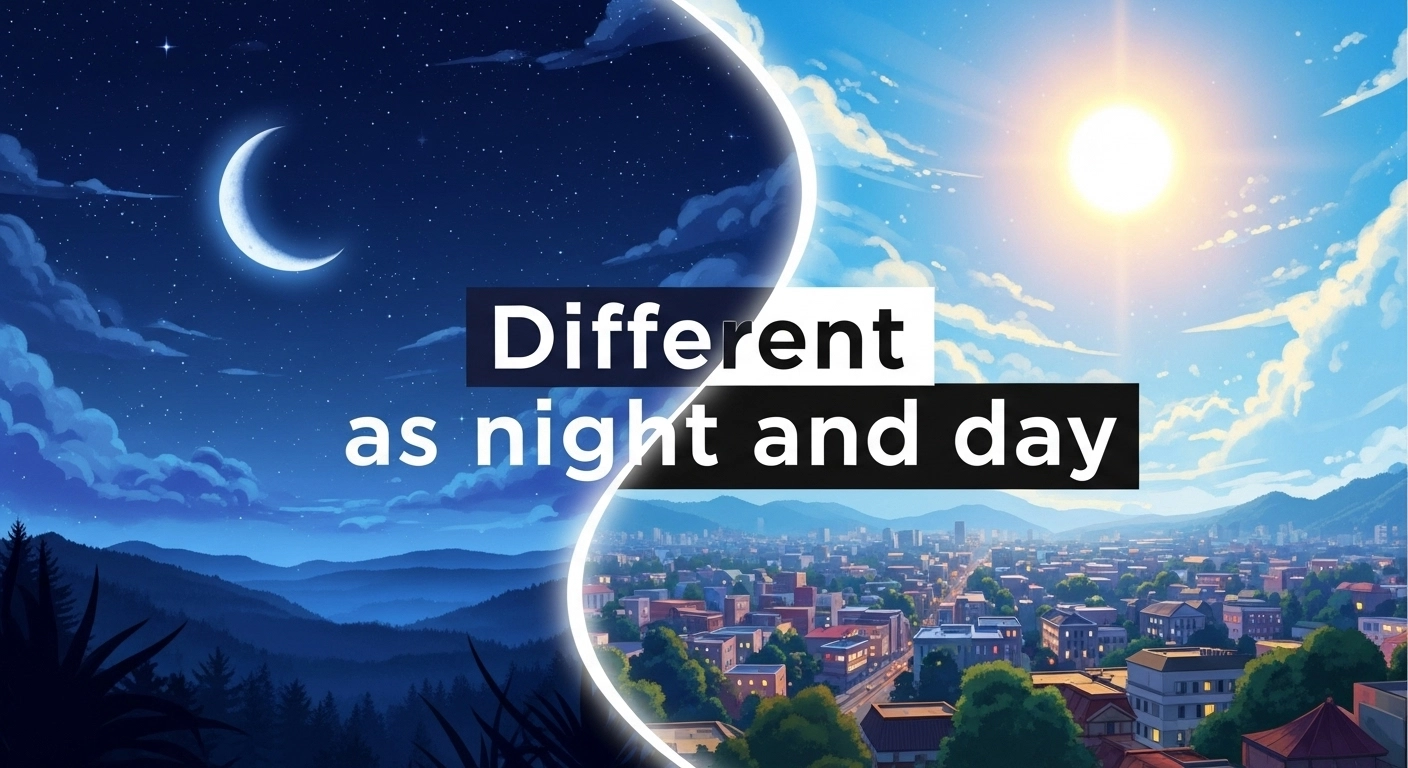 Similes for the Word Different