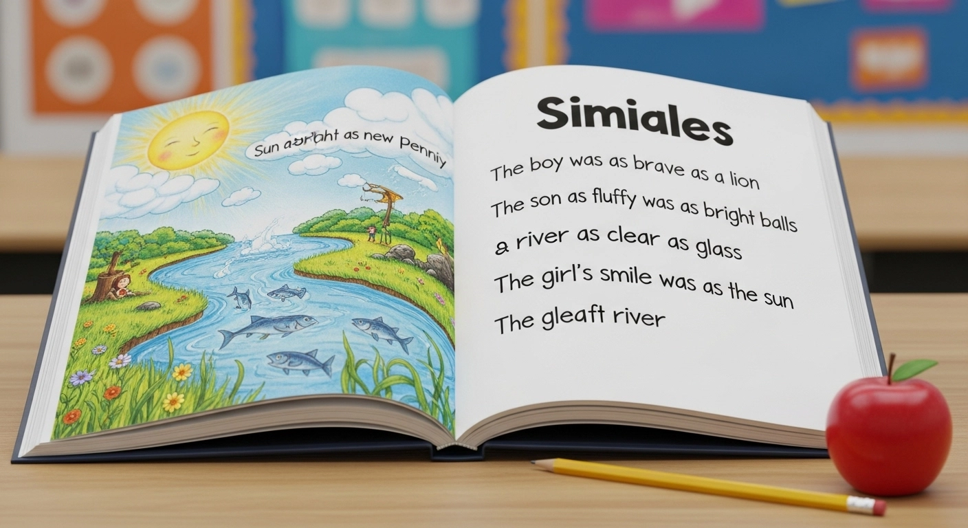 Similes for Third Graders