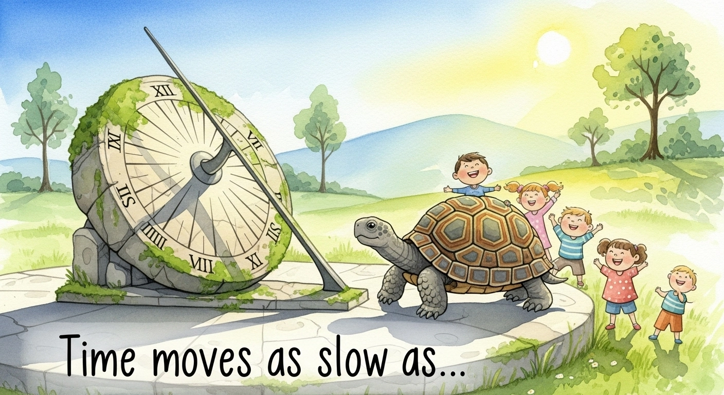 Similes for Time Passing Slowly