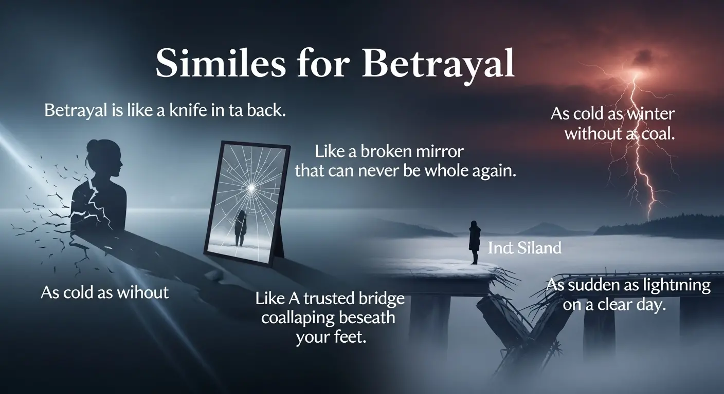 Similes for Betrayal