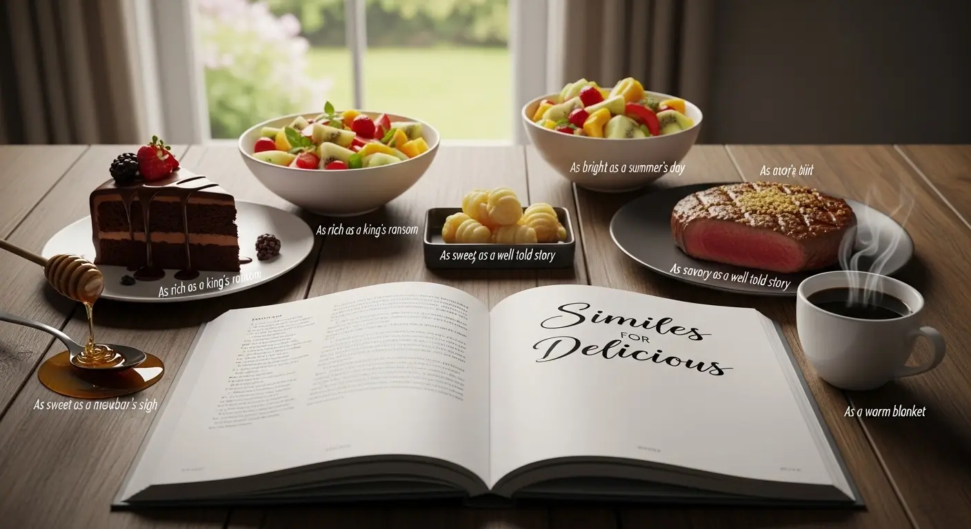 Similes for Delicious