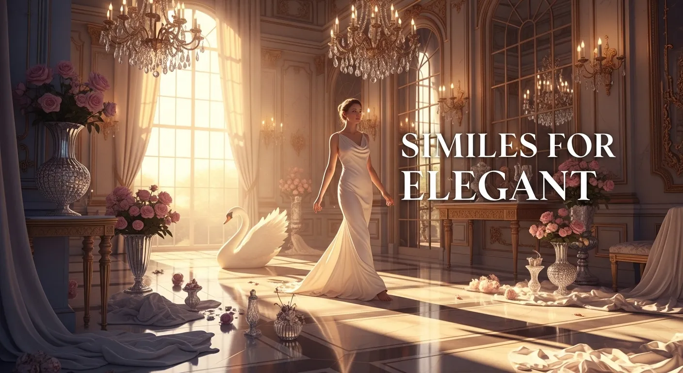 Similes for Elegant