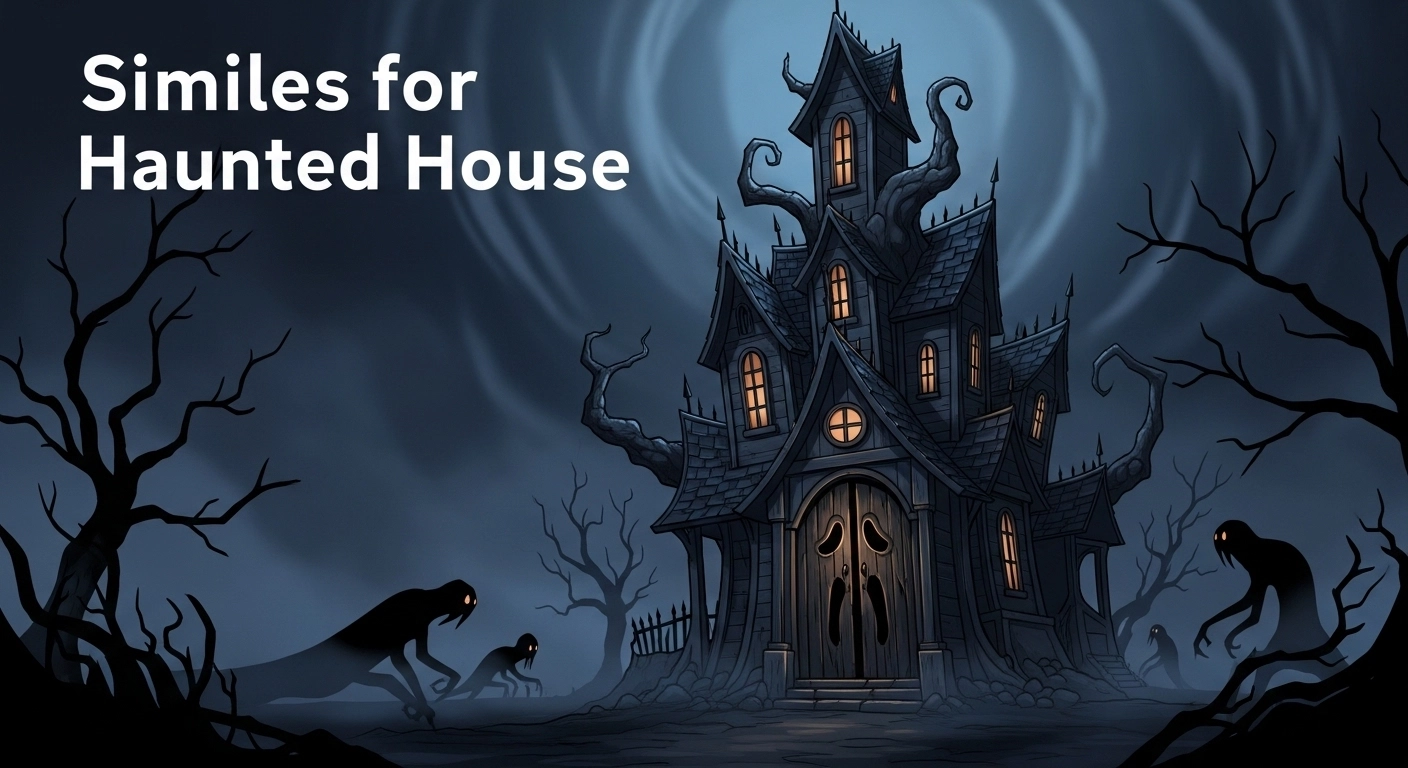 Similes for Haunted House