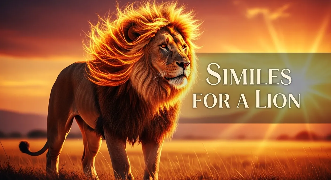 Similes for Lion