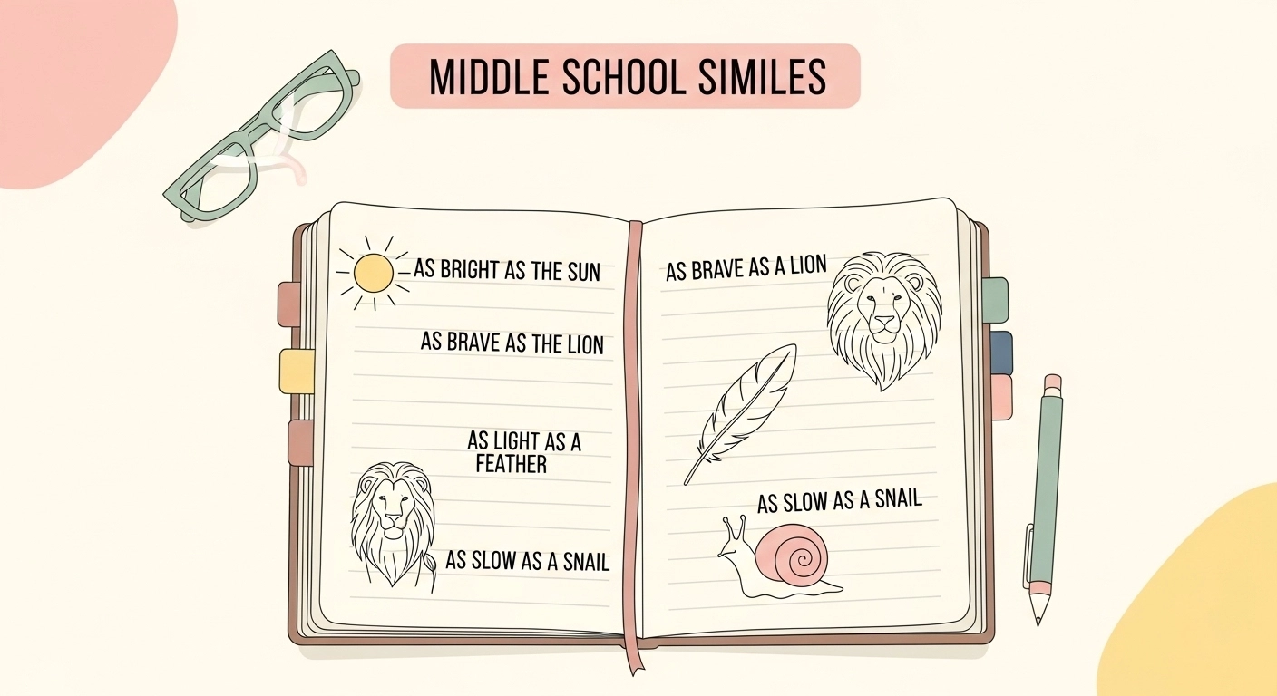 Similes for Middle School
