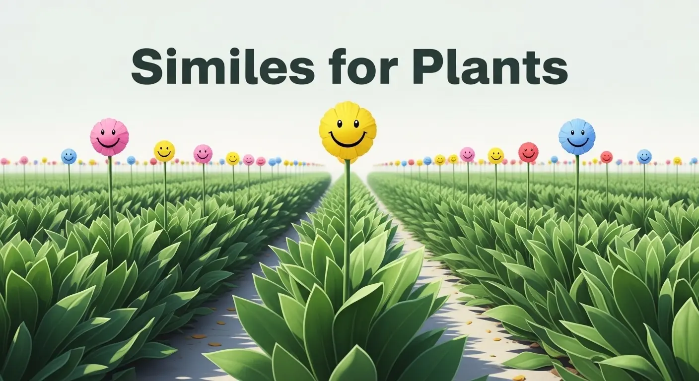Similes for Plants
