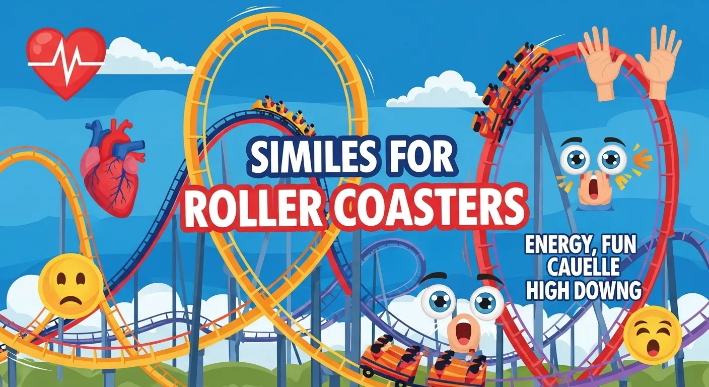 Similes for Roller Coasters