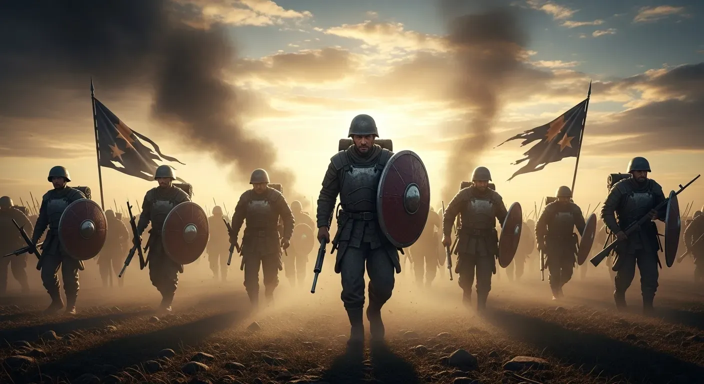 Similes for Soldiers