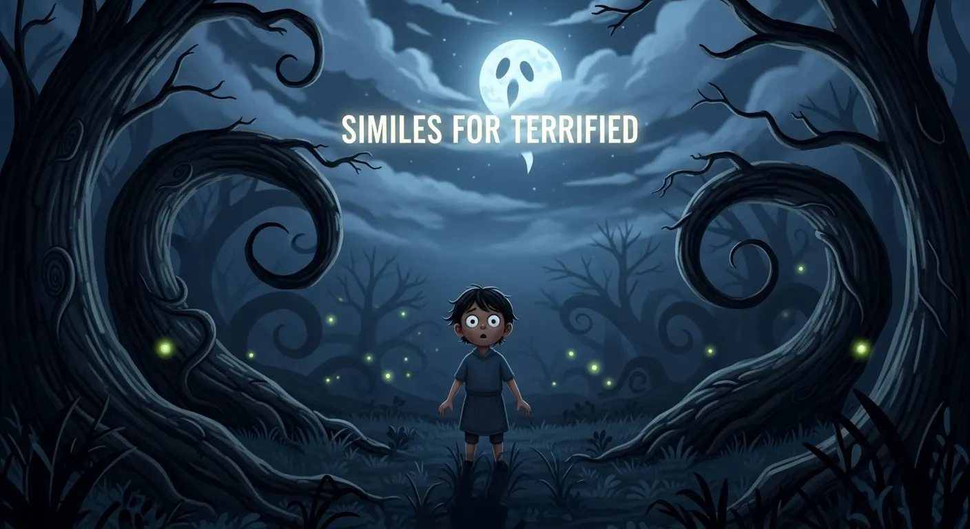 Similes for Terrified